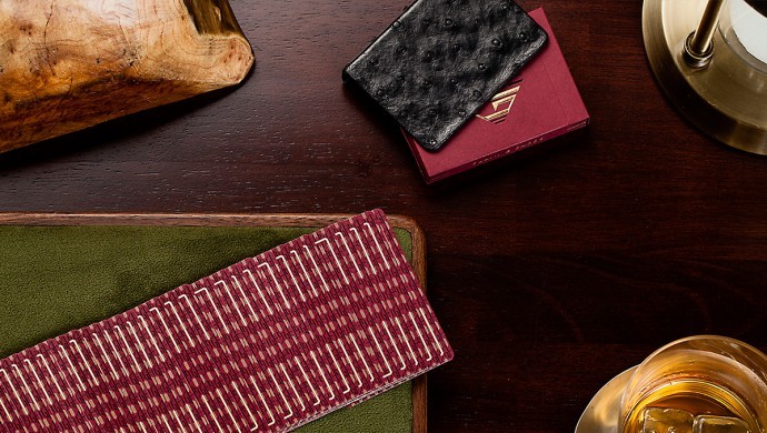 Guy Hollingworth Burgundy Playing Cards By Dan and Dave