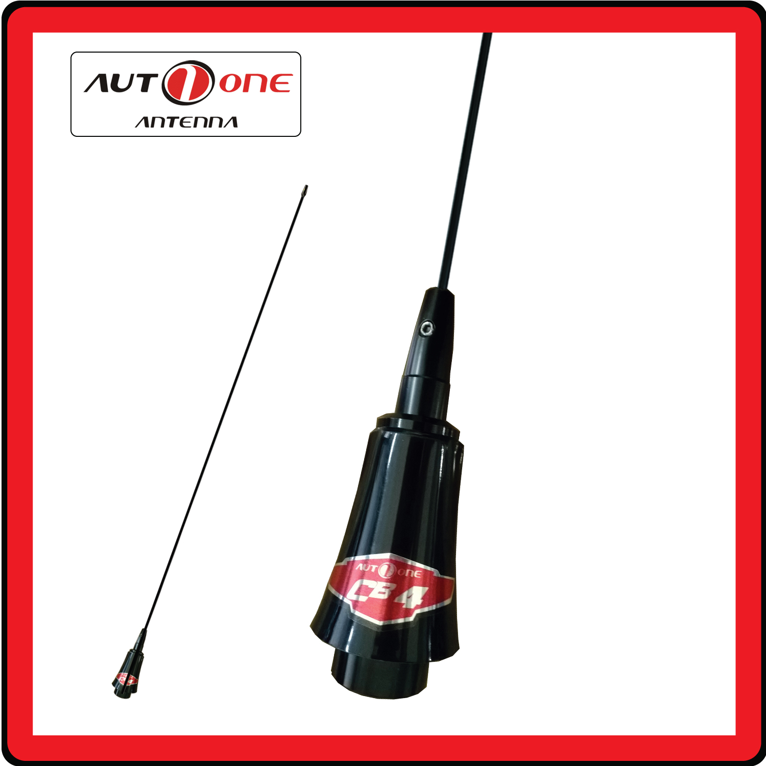 เสาวิทยุสื่อสาร CB-S04B คอยส์เงิน (AUTO-ONE CB) ย่าน245mhz