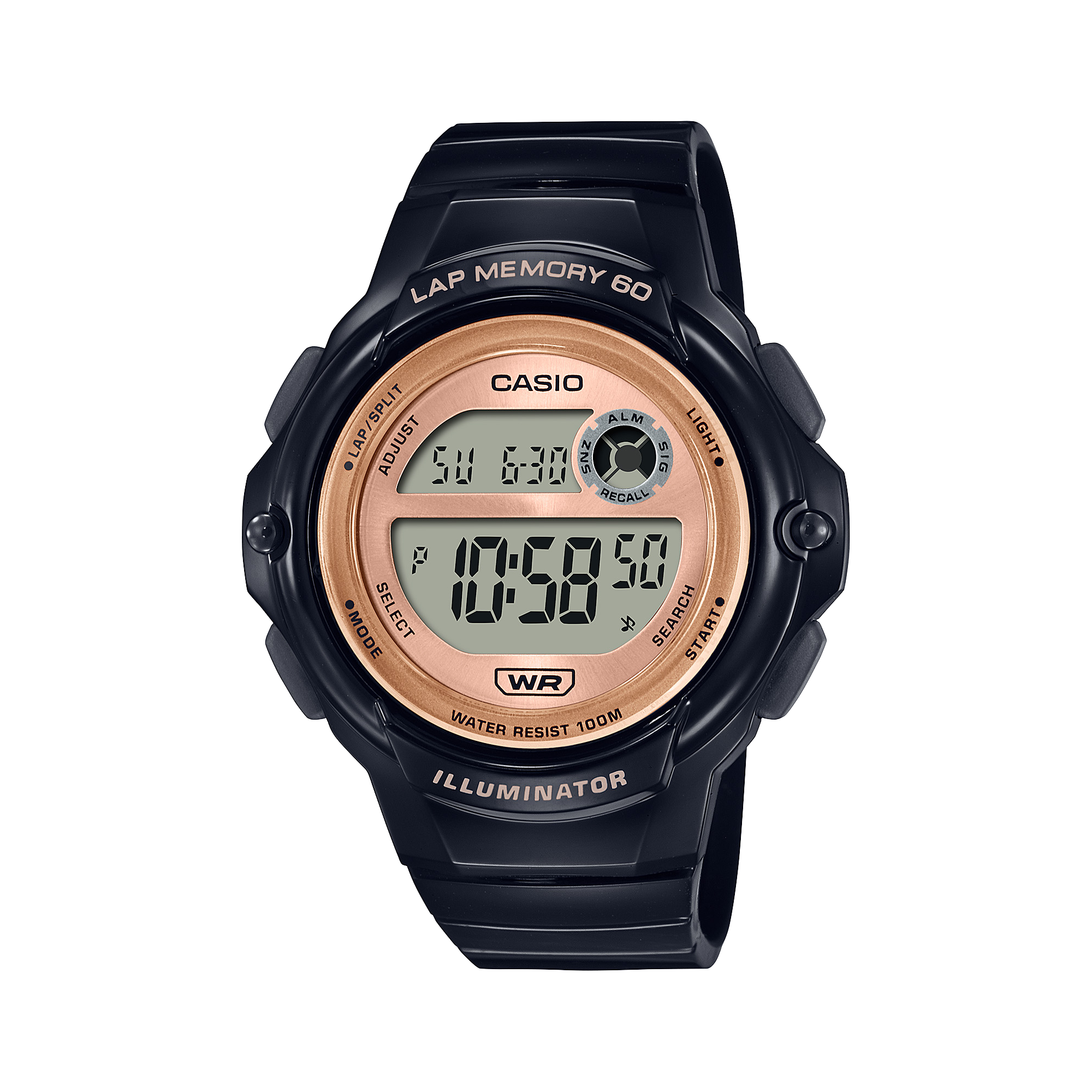 นาฬิกาดิจิตอล Casio รุ่น LWS-1200H-1AV คาสิโอ