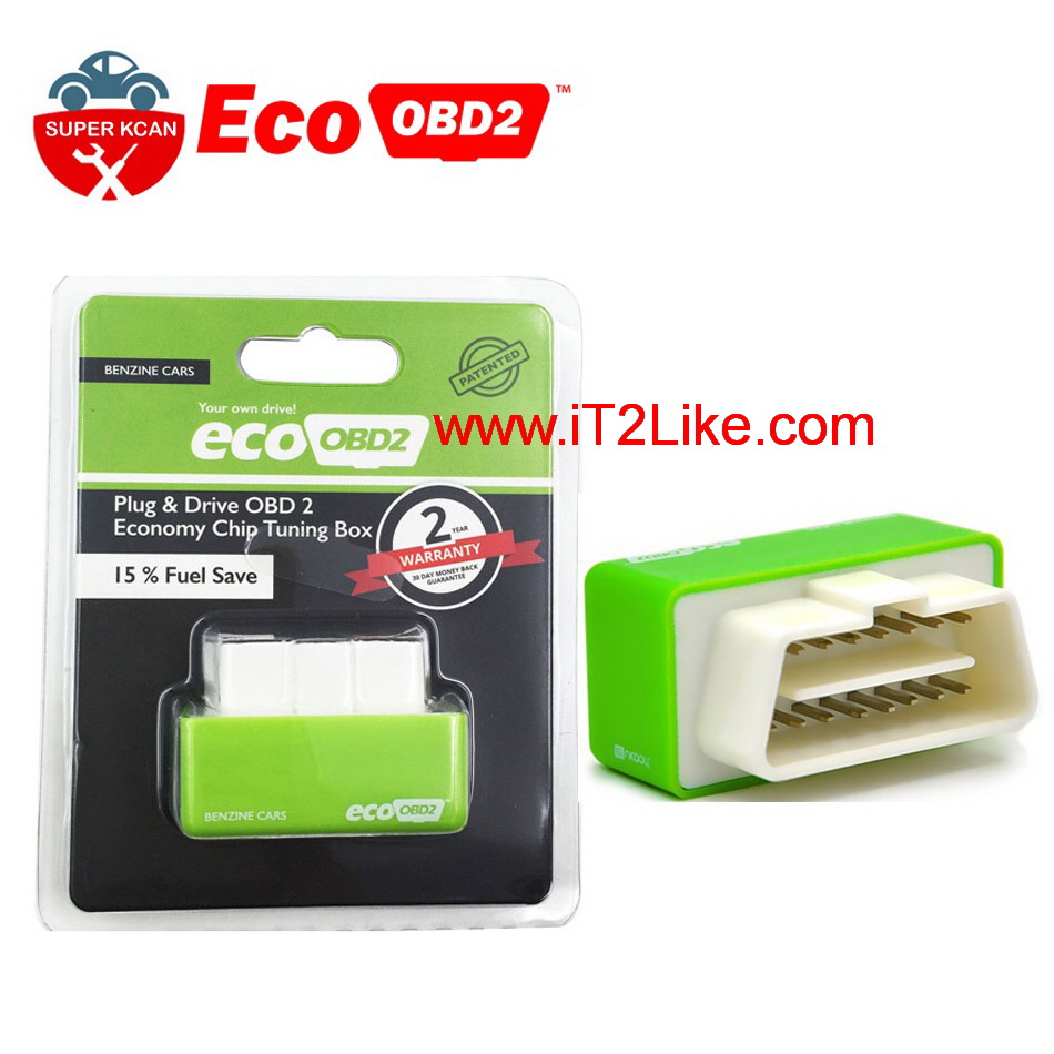 กล่องประหยัดน้ำมัน รถเบนซิน Eco OBD2 ของแท้