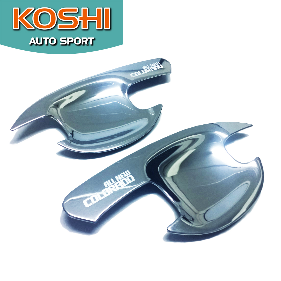 เบ้ารองมือ Chevrolet Colorado 2012-16 รุ่น 2ประตู ยี่ห้อ Koshi (2ชิ้น)