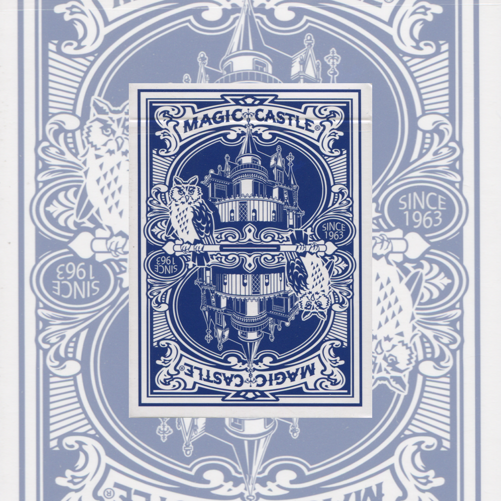 Magic Castle Playing Cards (Blue)