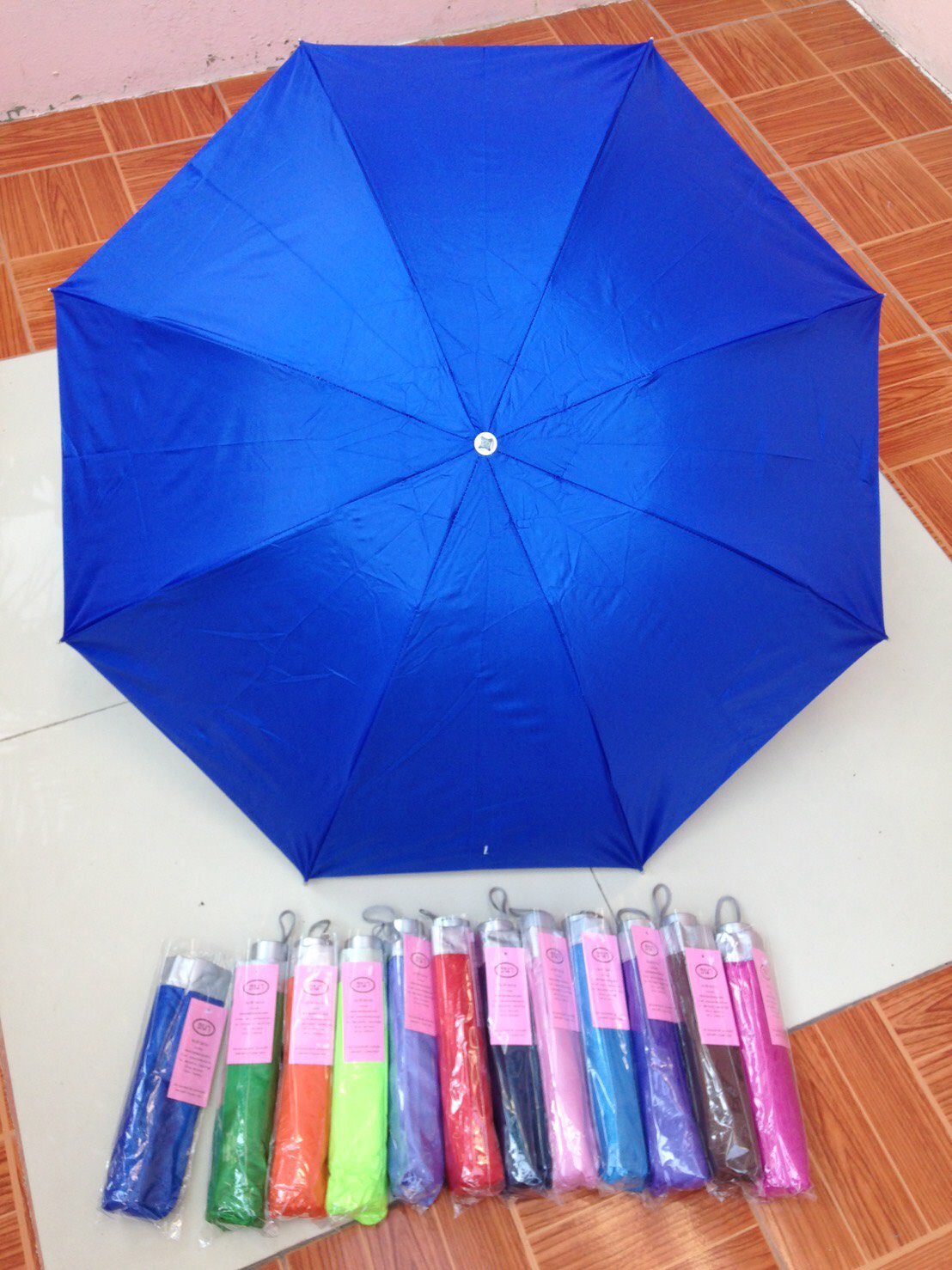 ร่มพับ3ตอนมียูวี8 ก้าน