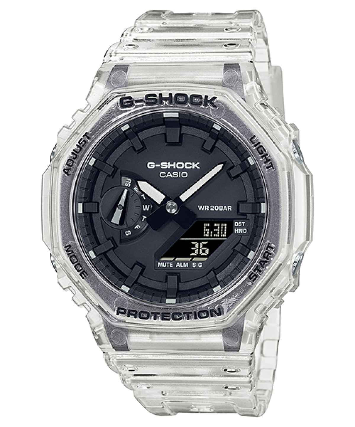 นาฬิกาผู้ชาย Casio G-shock รุ่นสีพิเศษ GA-2100SKE-7A จีช็อค