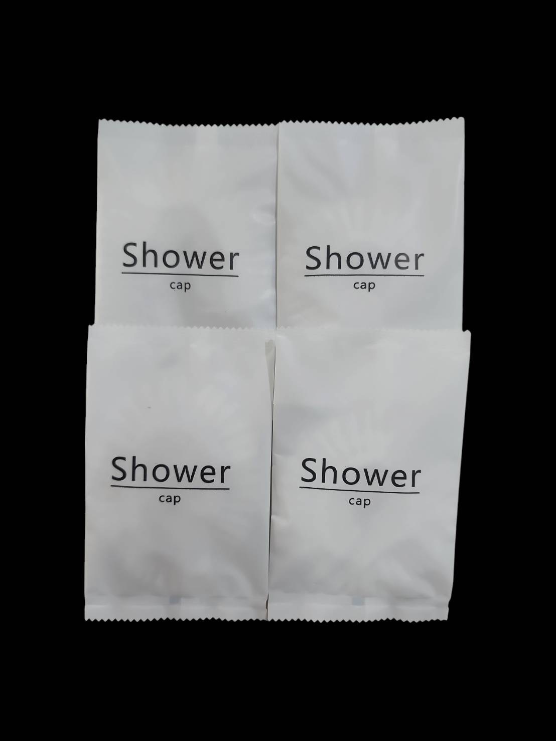 หมวกอาบน้ำซองพลาสติก