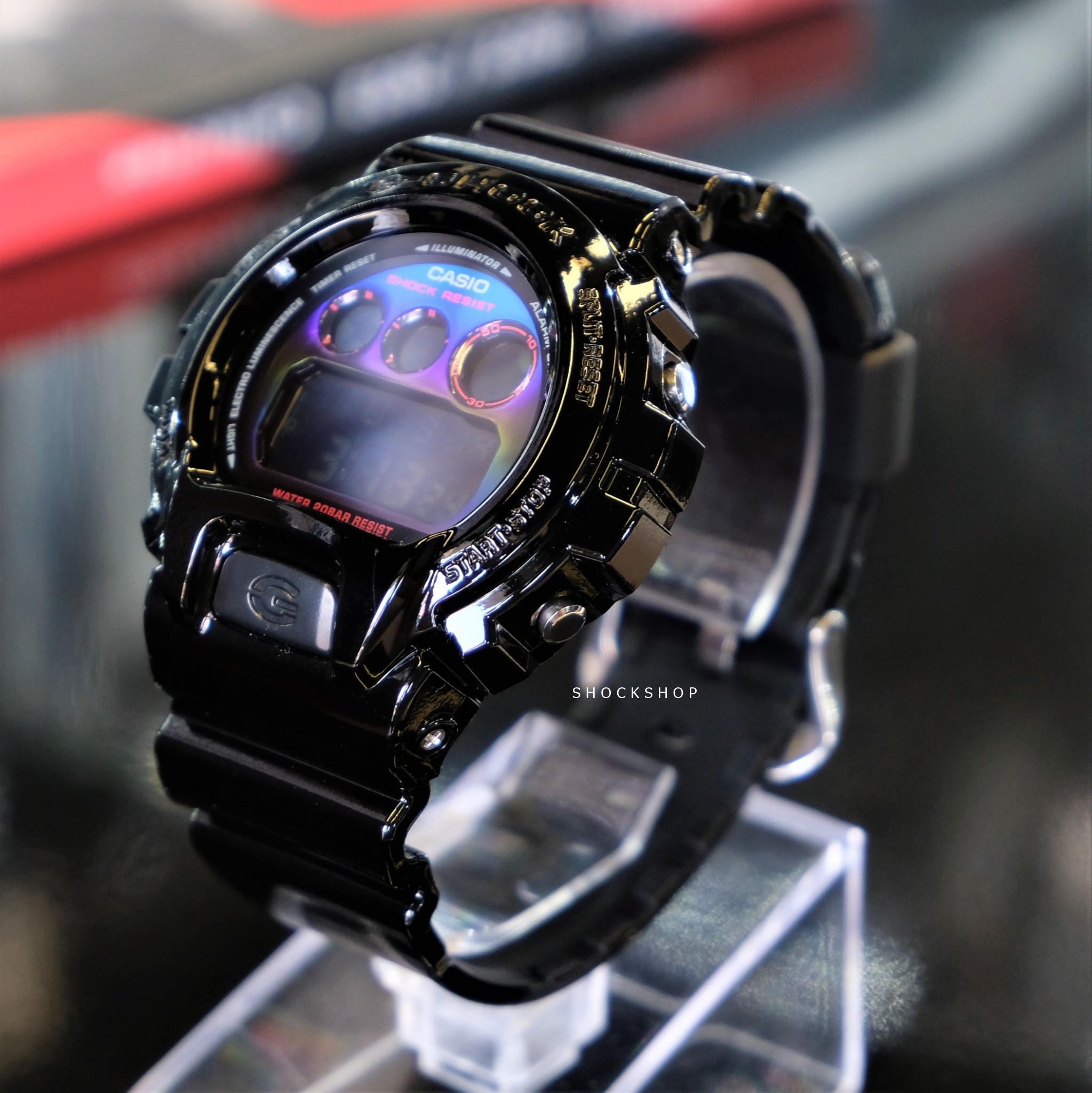 นาฬิกาผู้ชาย G-SHOCK รุ่น DW-6900RGB-1 ซีรีส์ 6900 จีช็อค