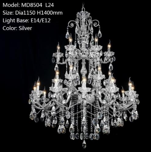 โคมระย้า เชิงเทียน 6/8/15/24ดวง คริสตัล Candle Crystal Chandelier ไฟแขวน ไฟเพดาน CRL1133 โคมแขวน ไฟระย้า ไฟช่อ ไฟกิ่ง สวยหรู ทันสมัย ทนทาน ประหยัดไฟ
