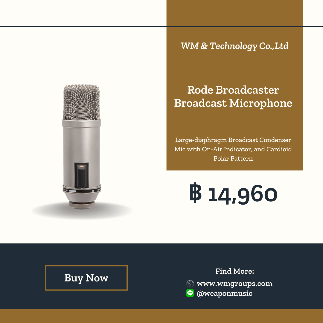 Rode Broadcaster Broadcast Microphone