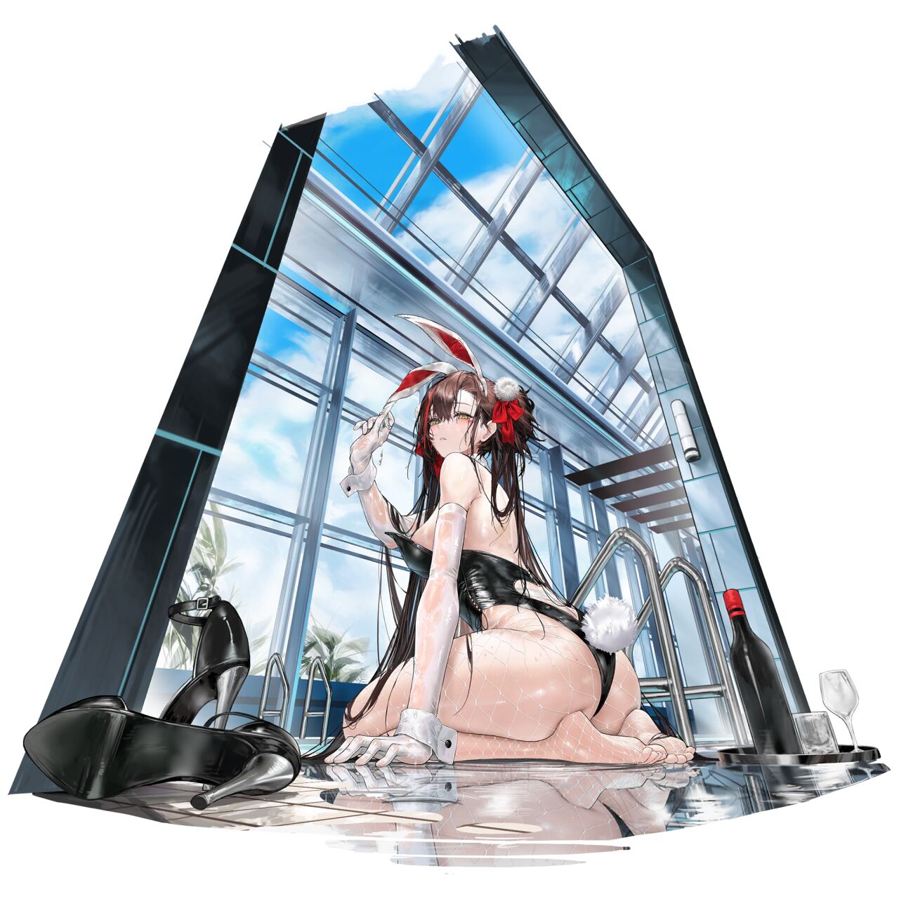 Girls' Frontline Neural Cloud QBZ-97 Bunny Ver.