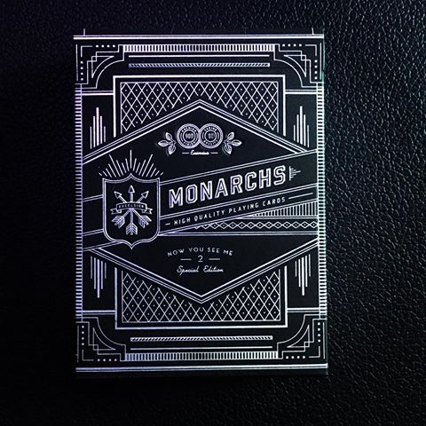 Now You See Me 2 Monarchs Playing Cards by Theory 11