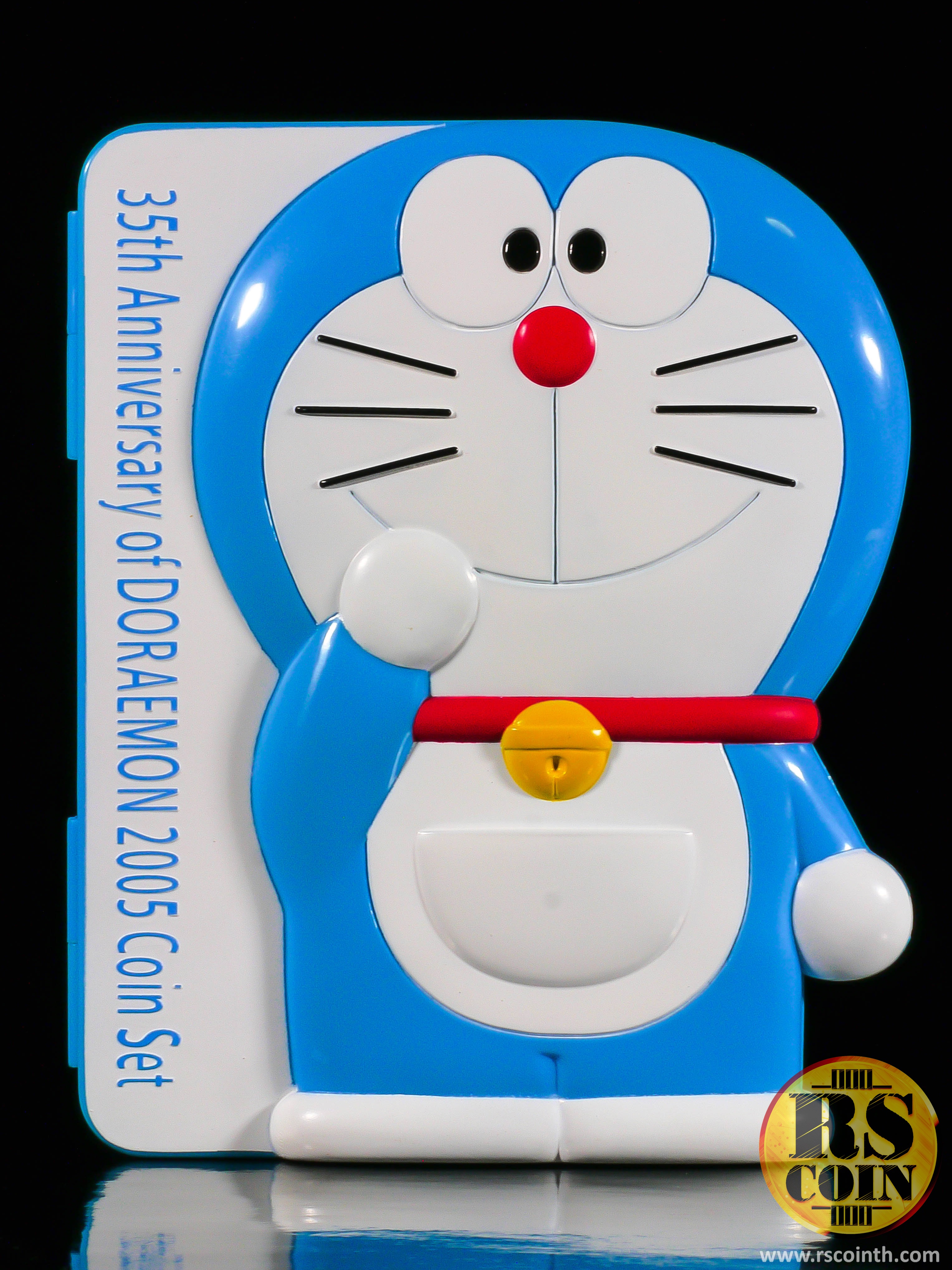 35th Anniversary of Doraemon 2005 Japan Coin Set