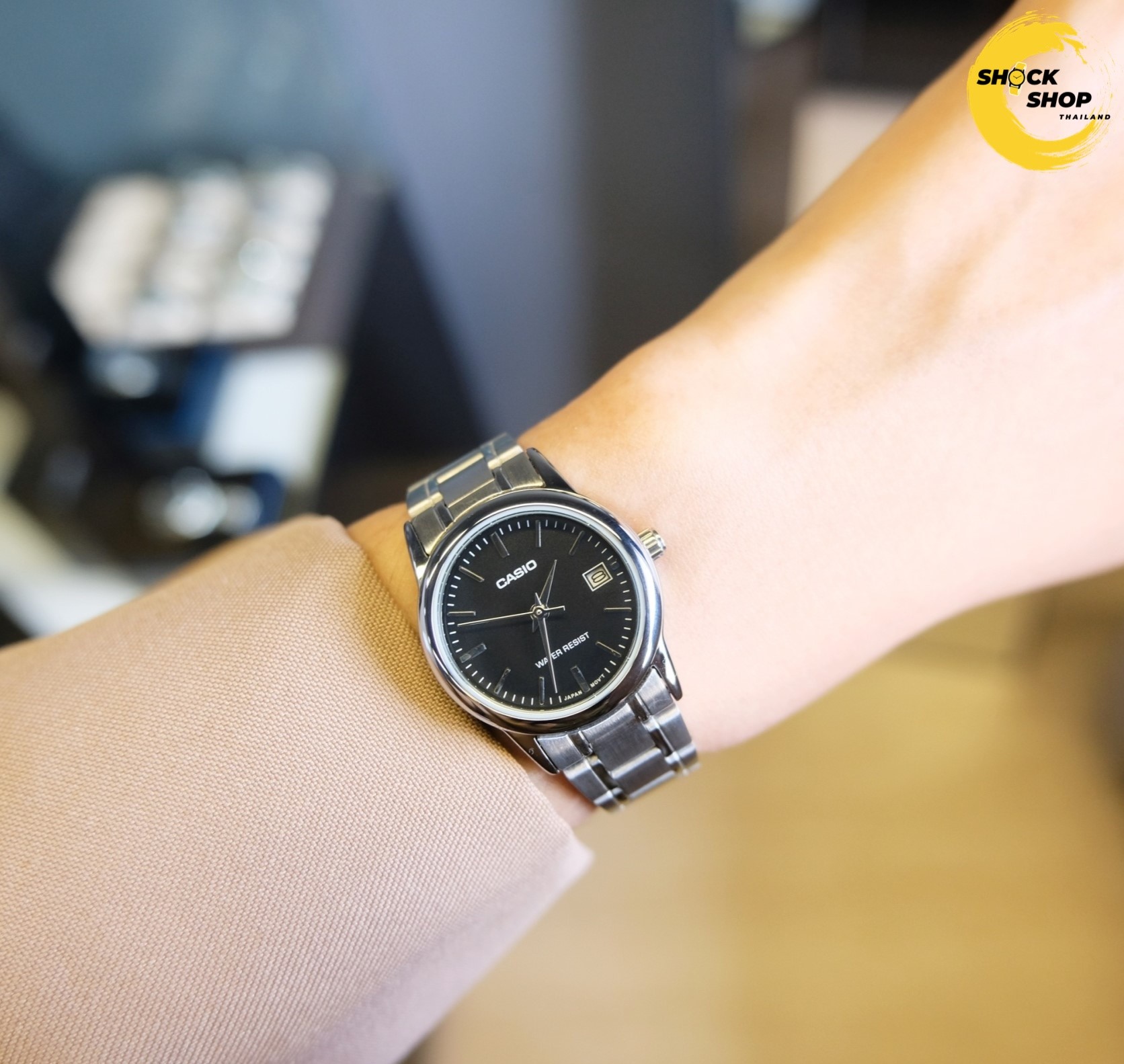 นาฬิกาผู้หญิง Casio รุ่น LTP-V002D-1A คาสิโอ