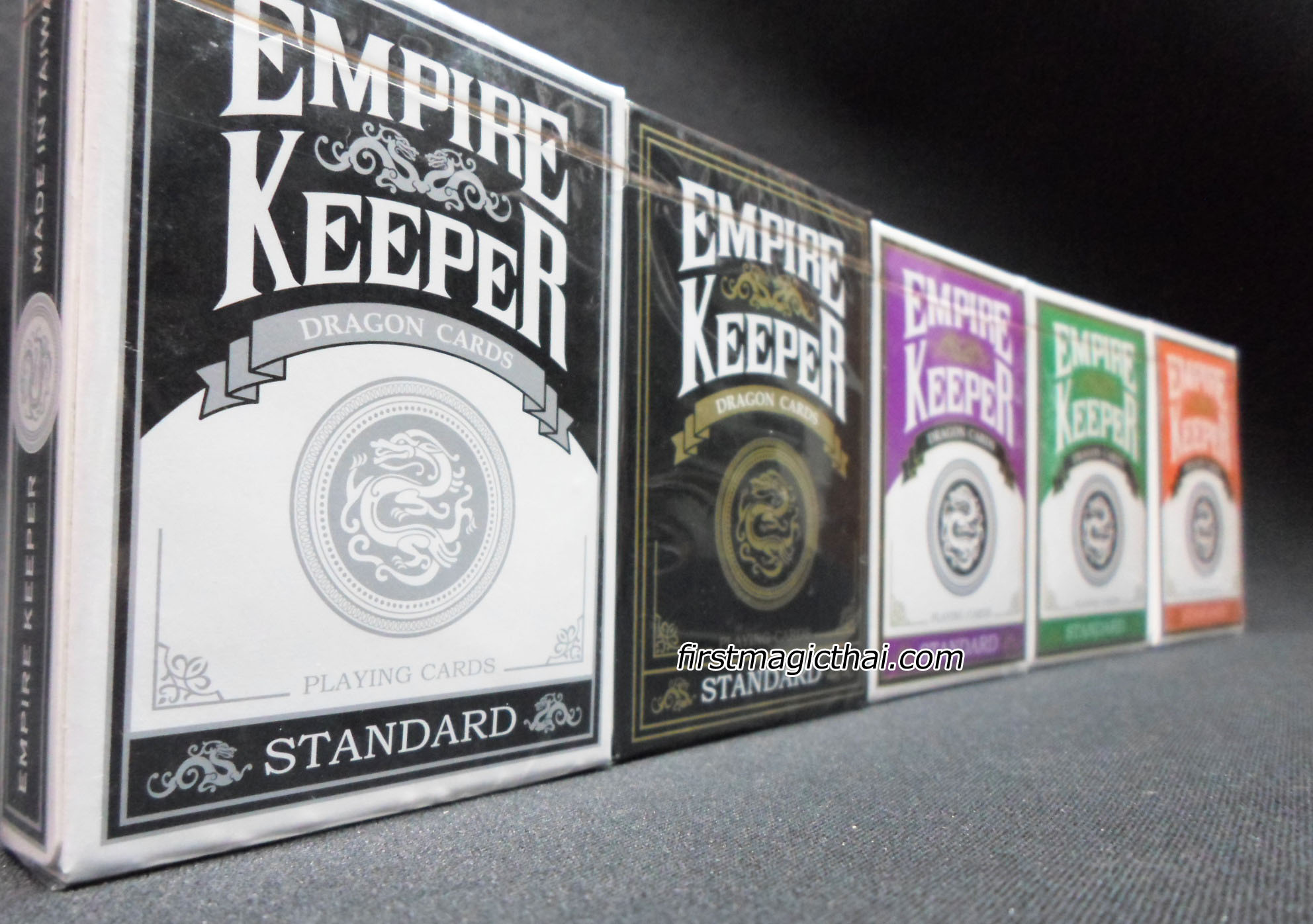 Purple Empire Keeper Dragon Playing Cards