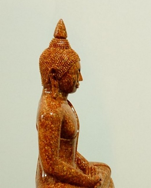 พระบูชา หลวงพ่อโสธร เนื้อกระเบื้องโบสถ์ 5 นิ้ว