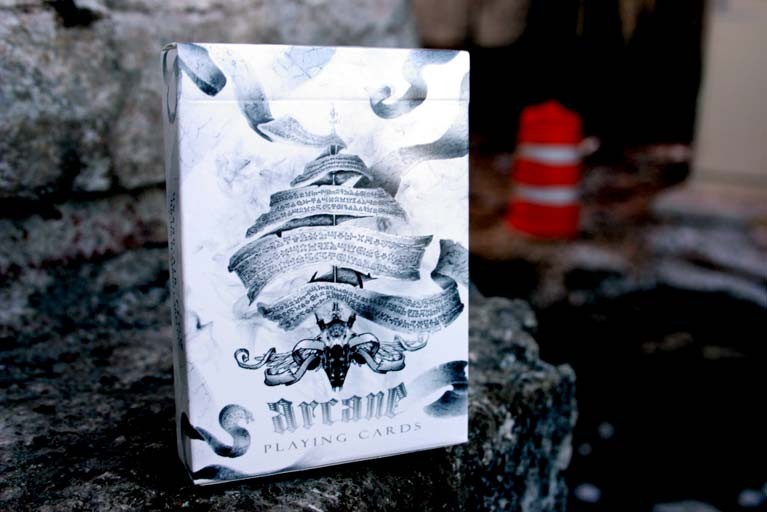 Arcane Playing Cards (White)