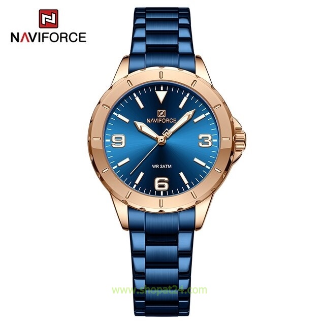 นาฬิกา Naviforce รุ่น NF5022 BU สีน้ำเงิน ของแท้ รับประกันศูนย์ 1 ปี ส่งพร้อมกล่อง และใบรับประกันศูนย์ ราคาถูกที่สุด