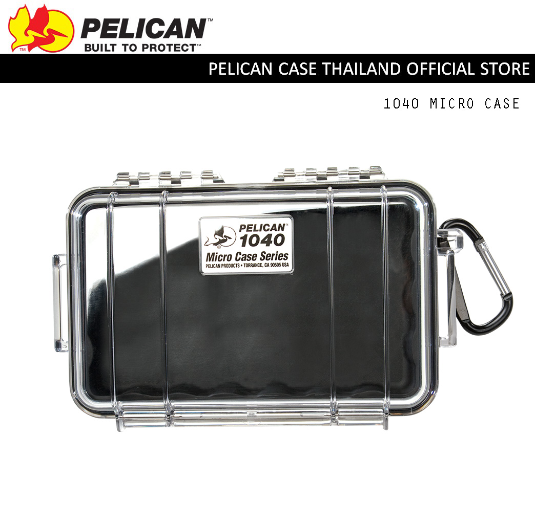 PELICAN 1040 MICRO CASE, BK/CL