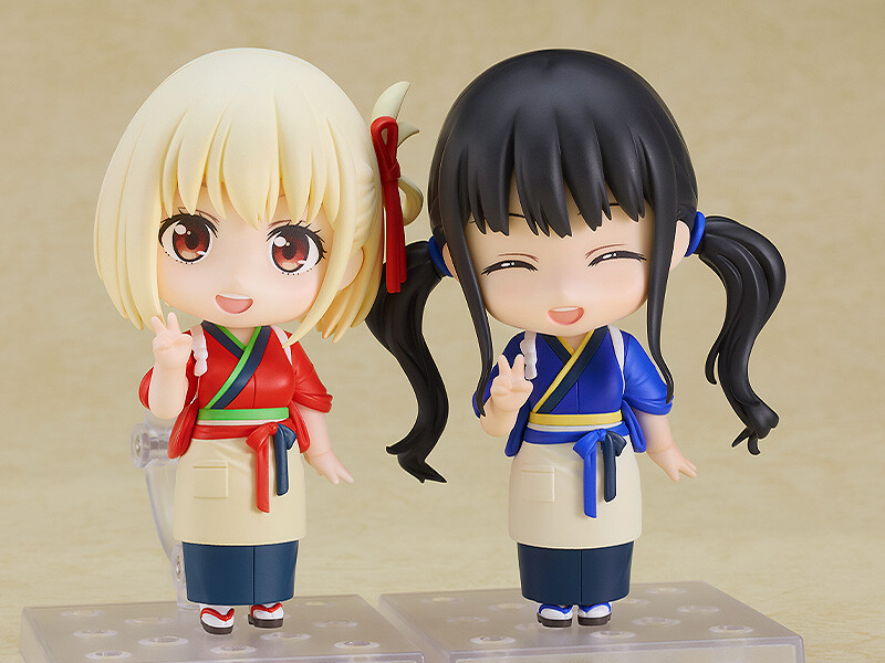 Nendoroid Chisato Nishikigi Cafe LycoReco Uniform Ver.