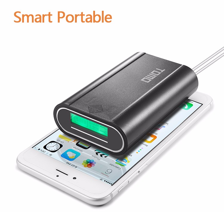 เพาเวอร์แบงค์ 18650 เครื่องชาร์จถ่าน 18650 Tomo M3 จอ LCD Power Bank & Charger 18650