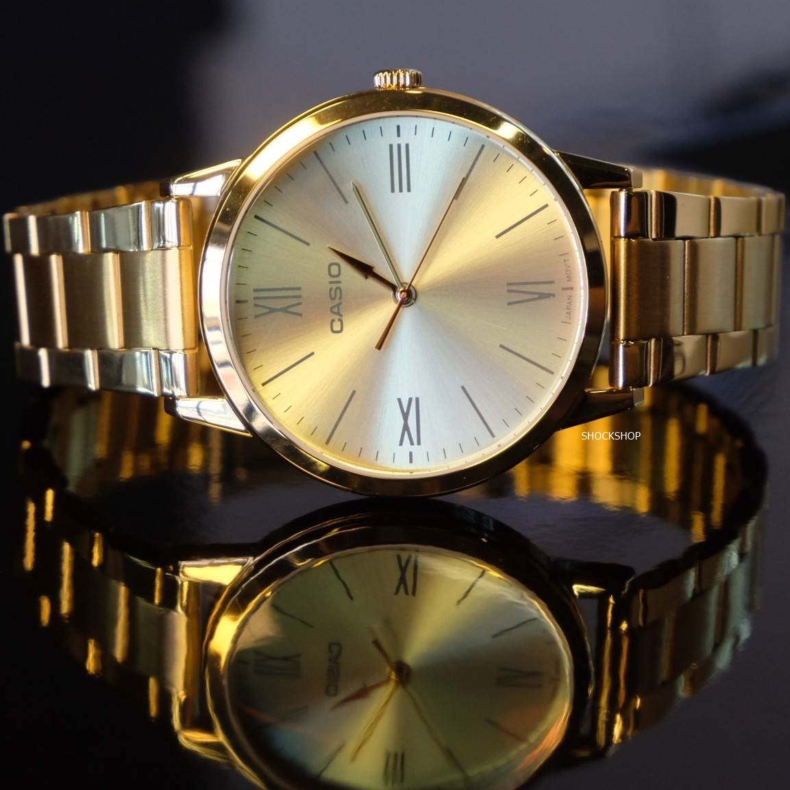 นาฬิกาผู้ชาย Casio รุ่น MTP-E600G-9B คาสิโอ