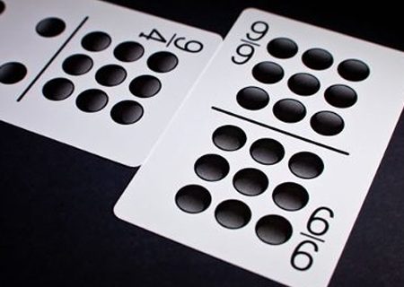 Bicycle Double Nine Domino Playing Cards