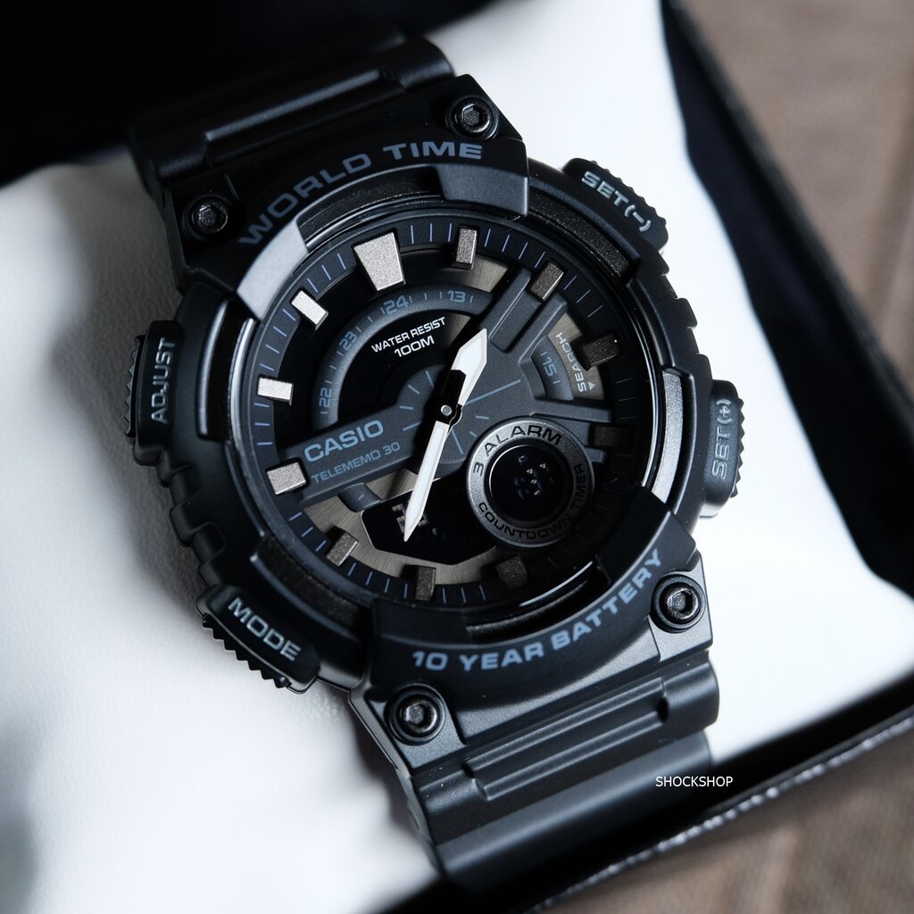 นาฬิกาผู้ชาย Casio รุ่น AEQ-110W-1BV คาสิโอ