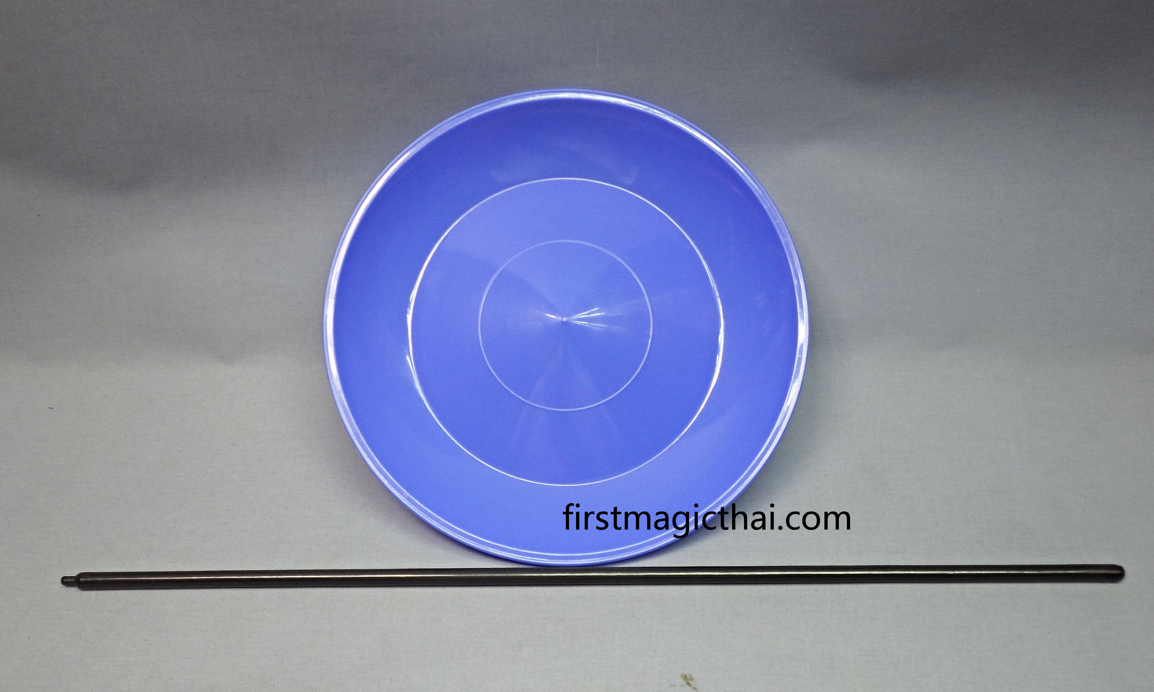 จานกายกรรม รุ่น เล็ก 9.25นิ้ว สีน้ำเงิน/ Plate spinning 9.25inch