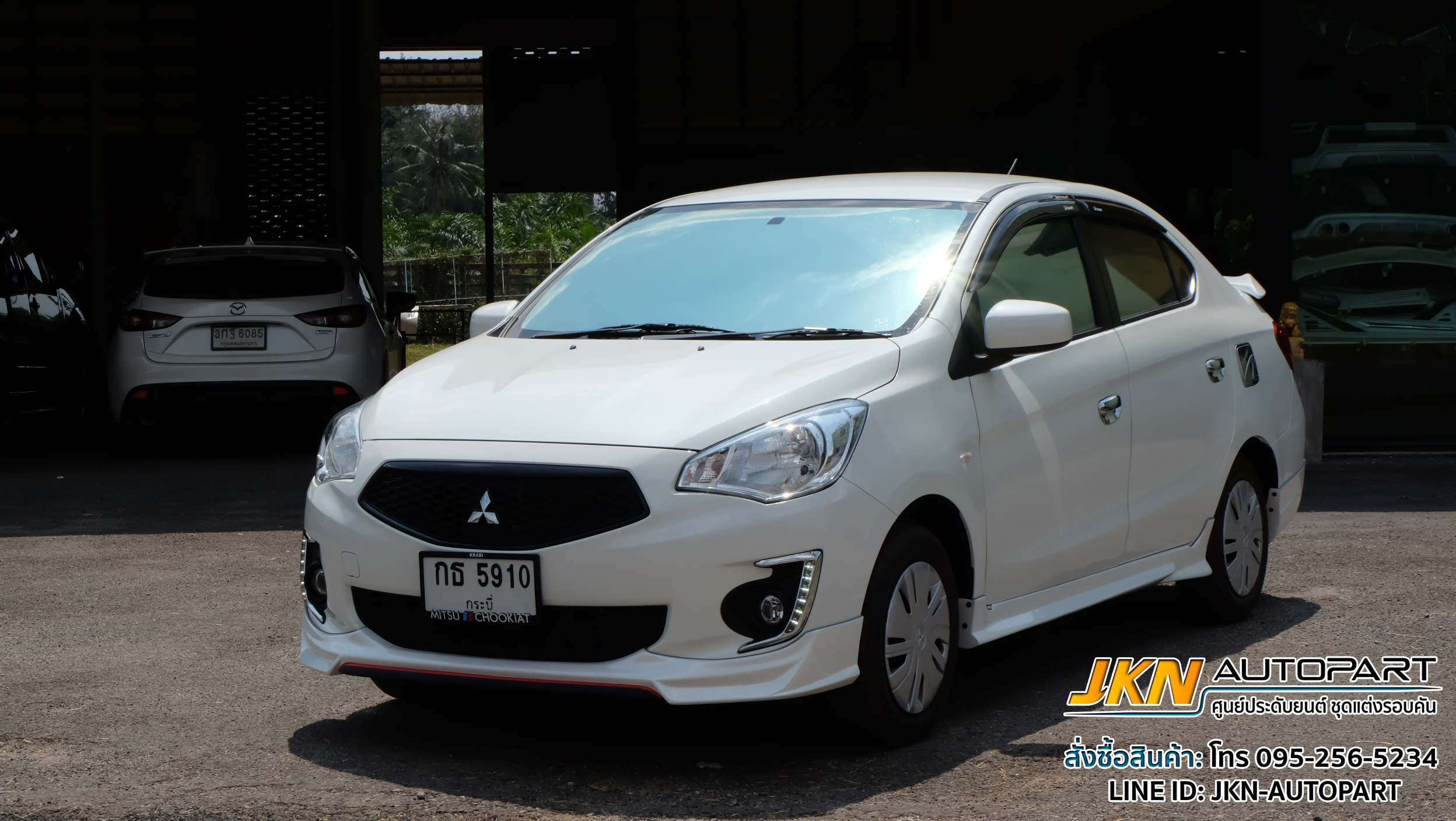 ชุดแต่ง Mitsubishi Attrage 2017 By V2