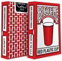 Bicycle Red Plastic Cup Playing Cards