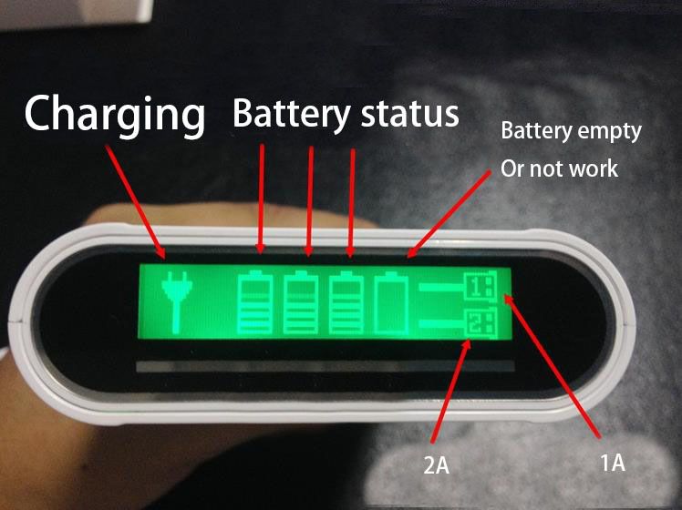 เพาเวอร์แบงค์ 18650 เครื่องชาร์จถ่าน 18650 Tomo M4 จอ LCD Power Bank & Charger 18650