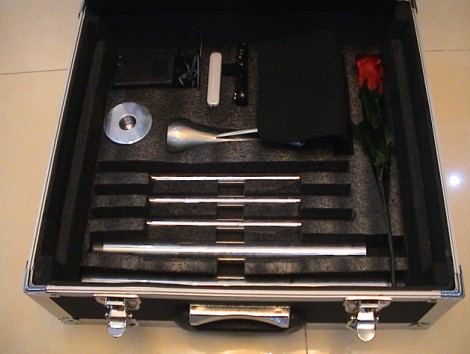 Jumbo Sidekick and Glass Breaking Table Combination