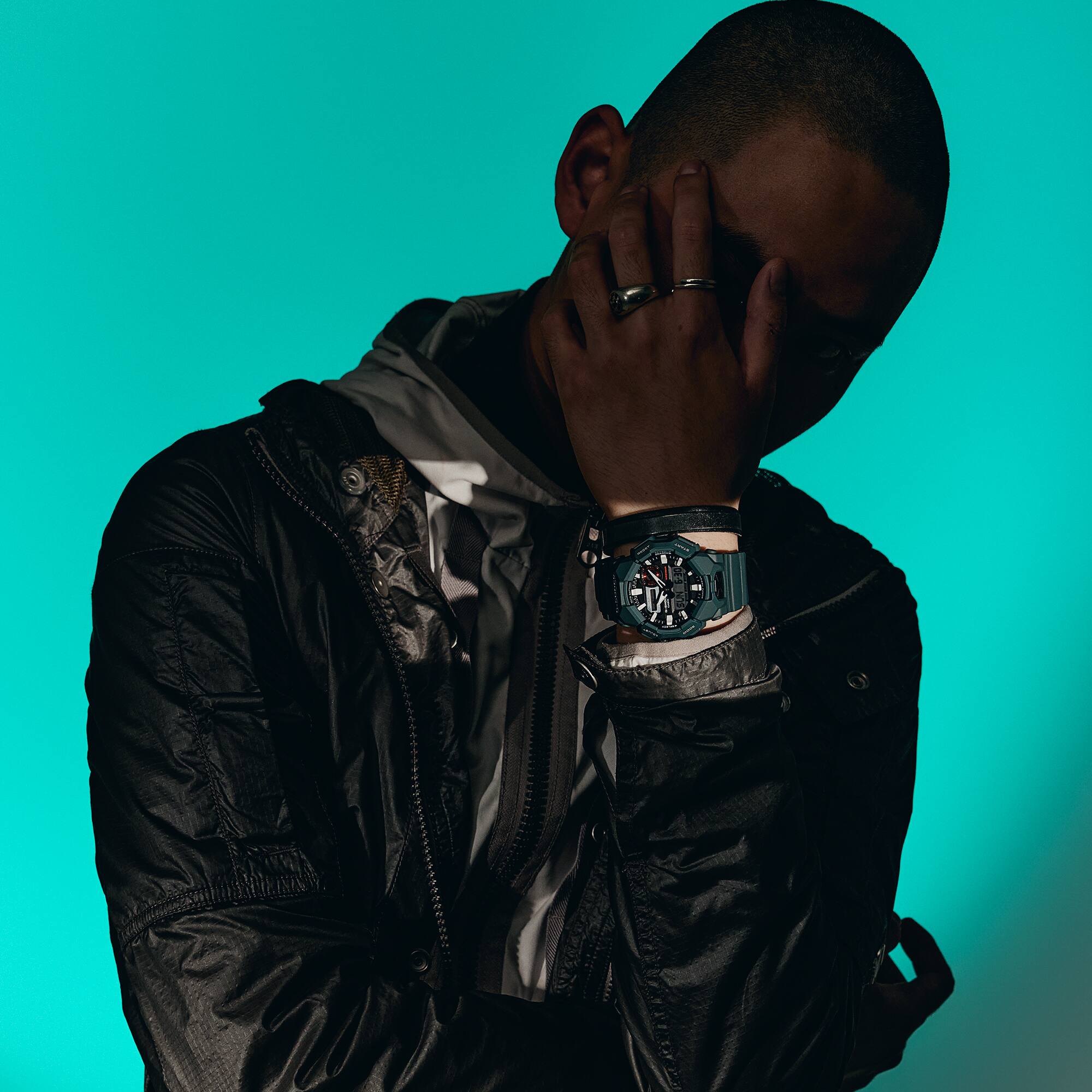 Casio G-Shock นาฬิกาผู้ชาย รุ่น GA-010-2A ซีรีส์ GA-010 จีช็อค