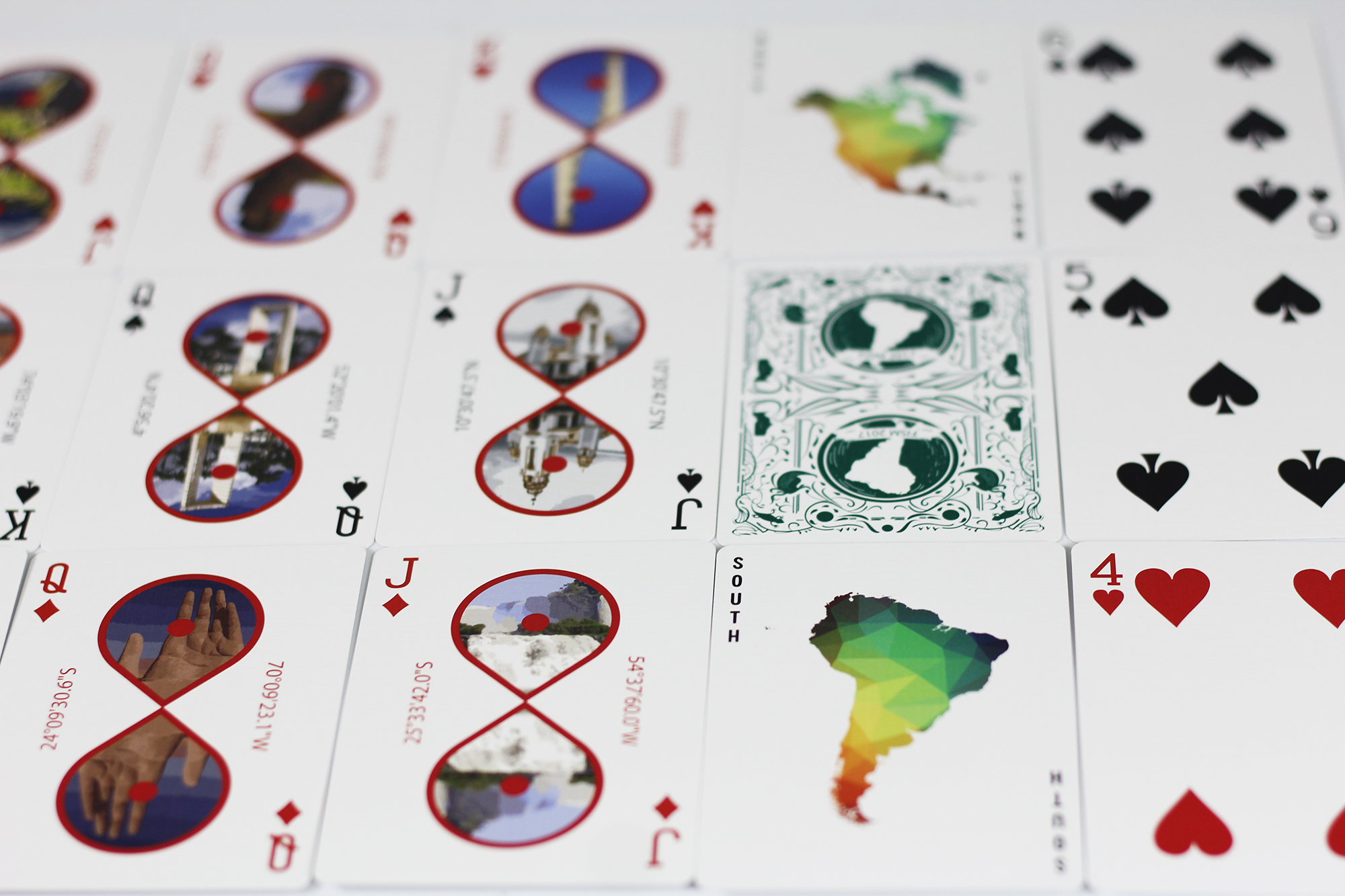 FISM Americas 2017 playing cards (Green)