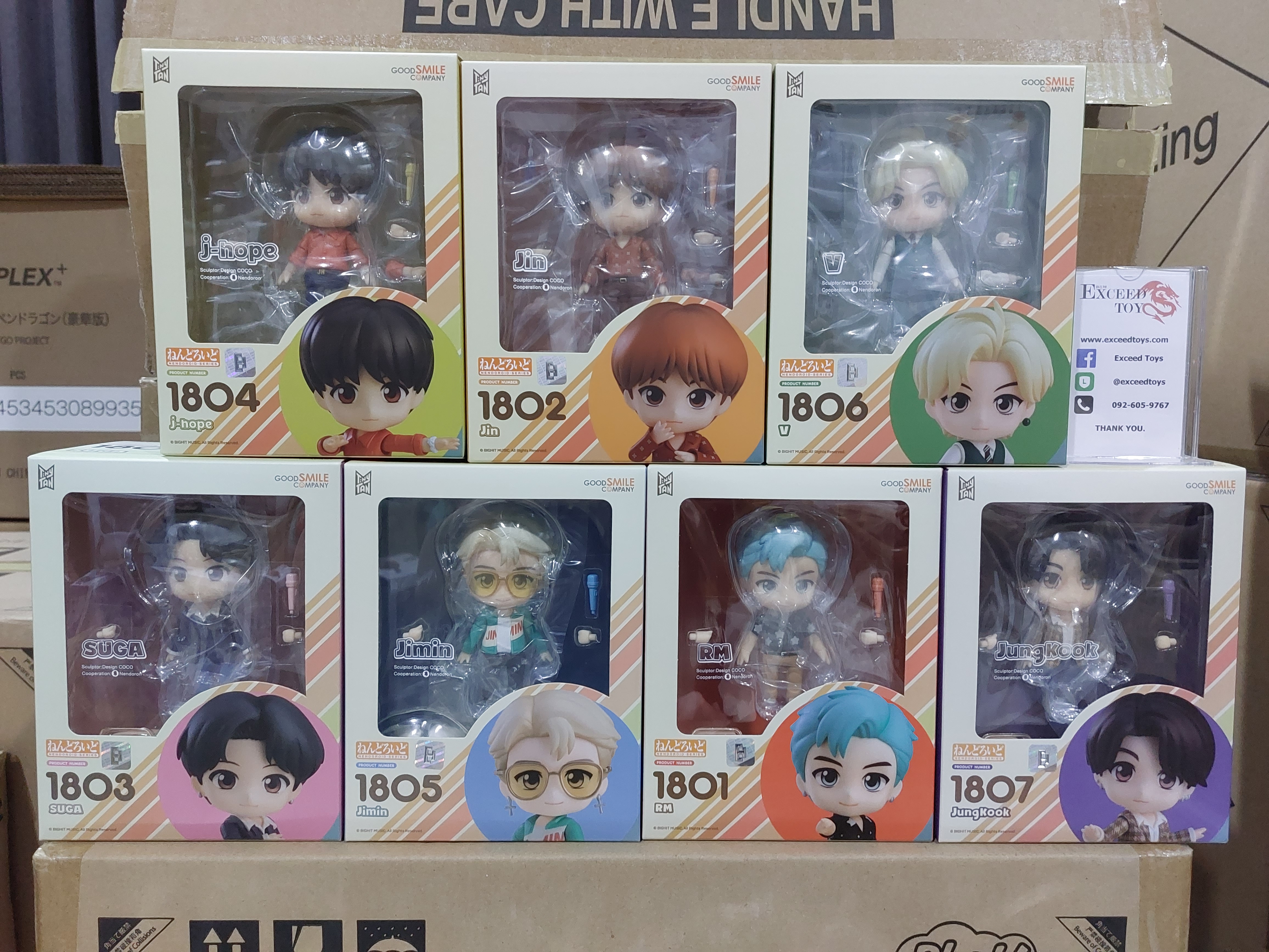 Nendoroid TinyTan Set of 7