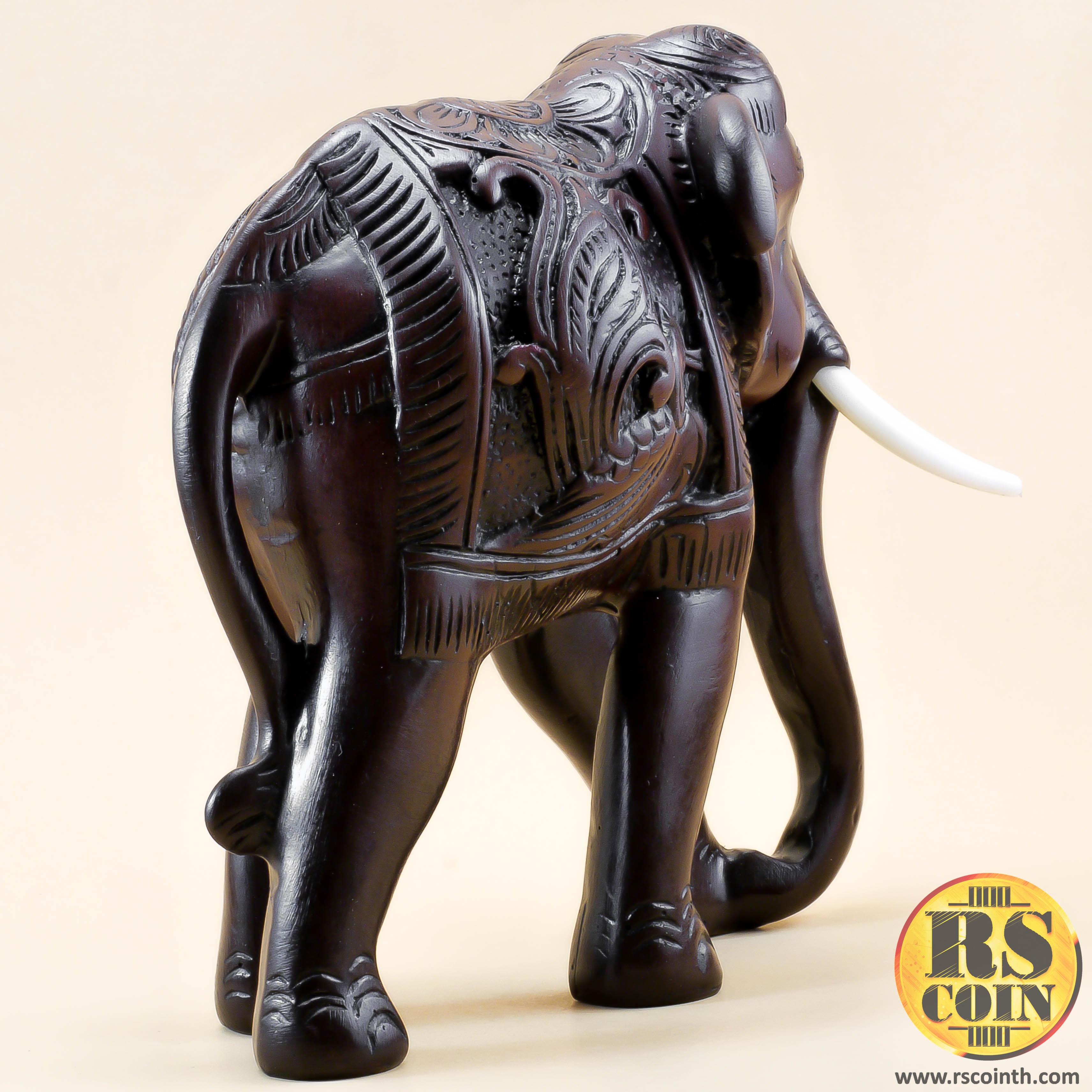 รูปปั้นหิน - ช้างลาย (Thai Sculpture Stone Designed Elephant)