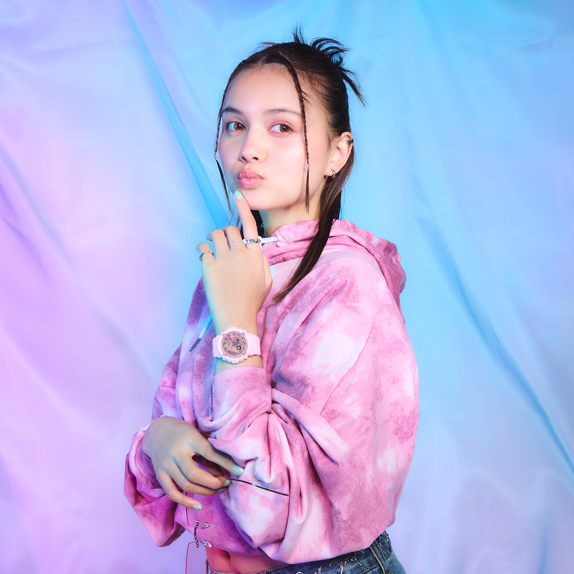 Casio Baby-G นาฬิกาผู้หญิง รุ่น BGA-280TD-4A ซีรีส์ BGA-280 เบบี้จี