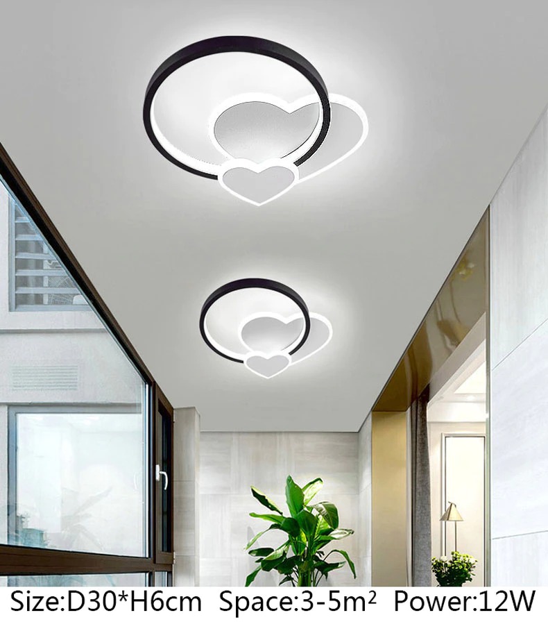 โคมเพดาน ไฟเพดาน led ceiling Light วงกลม/รูปหัวใจ ไฟแขวน โคมแขวน ไฟห้อย โคมไฟแขวน ไฟระย้า ไฟช่อ ไฟกิ่ง สวยทันสมัย ไฟตกแต่ง หรูหรา ทนทาน ประหยัดไฟ