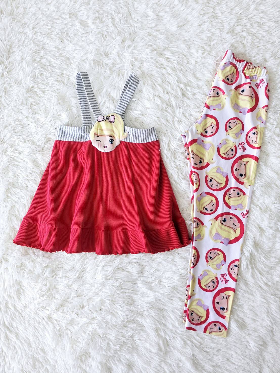 ชุดเซ็ท Barbie baby ไซส์ XXL Laugh by ChaLom มือสอง เหมือนใหม่ ไม่มีตำหนิ