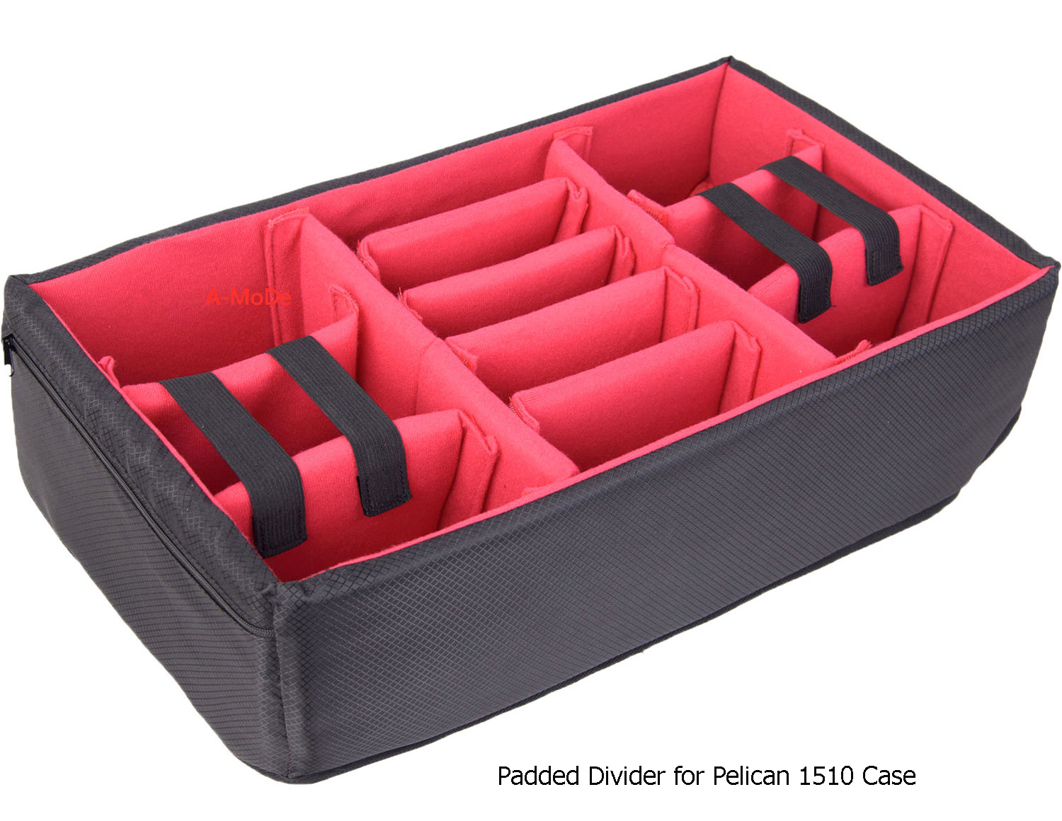 Insert Padded Divider for Pelican 1510 - Fits Pelican 1510 / iM2500 / V525 - Red