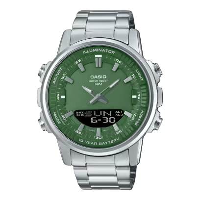 นาฬิกาผู้ชาย Casio รุ่น AMW-880D-3AV คาสิโอ