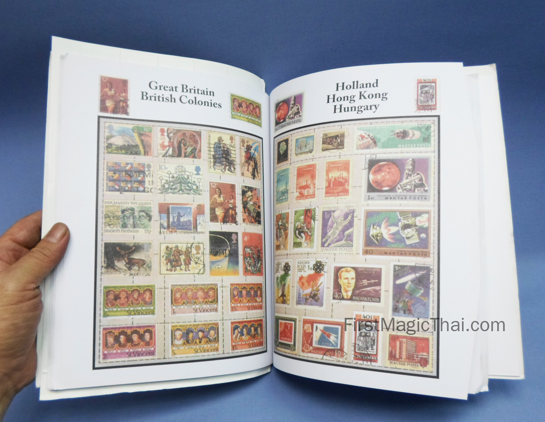 หนังสือสแตมป์ (stamp album magic)