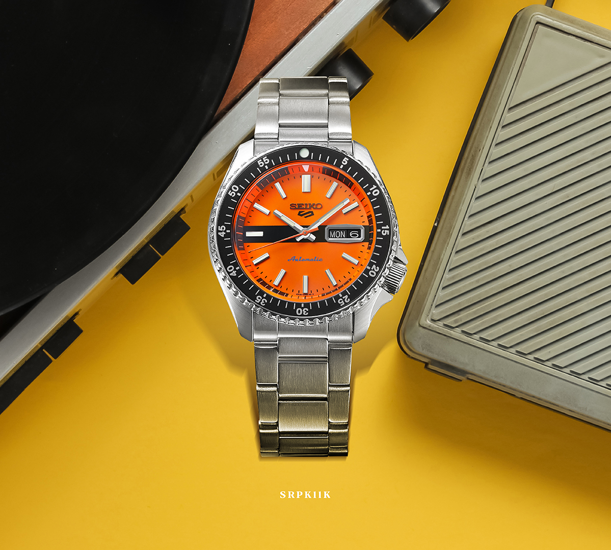 นาฬิกาผู้ชาย SEIKO 5 SPORTS Retro Color Collection SPORTS STYLE Special Edition รุ่น SRPK11K ไซโก