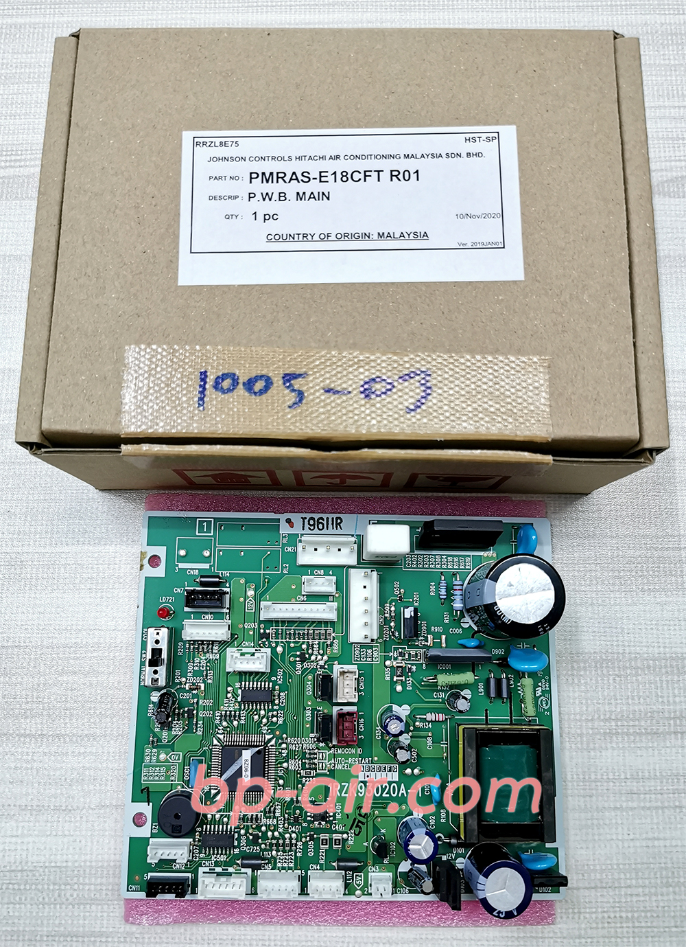 แผงบอร์ดคอยล์เย็น RAS-E18CFT