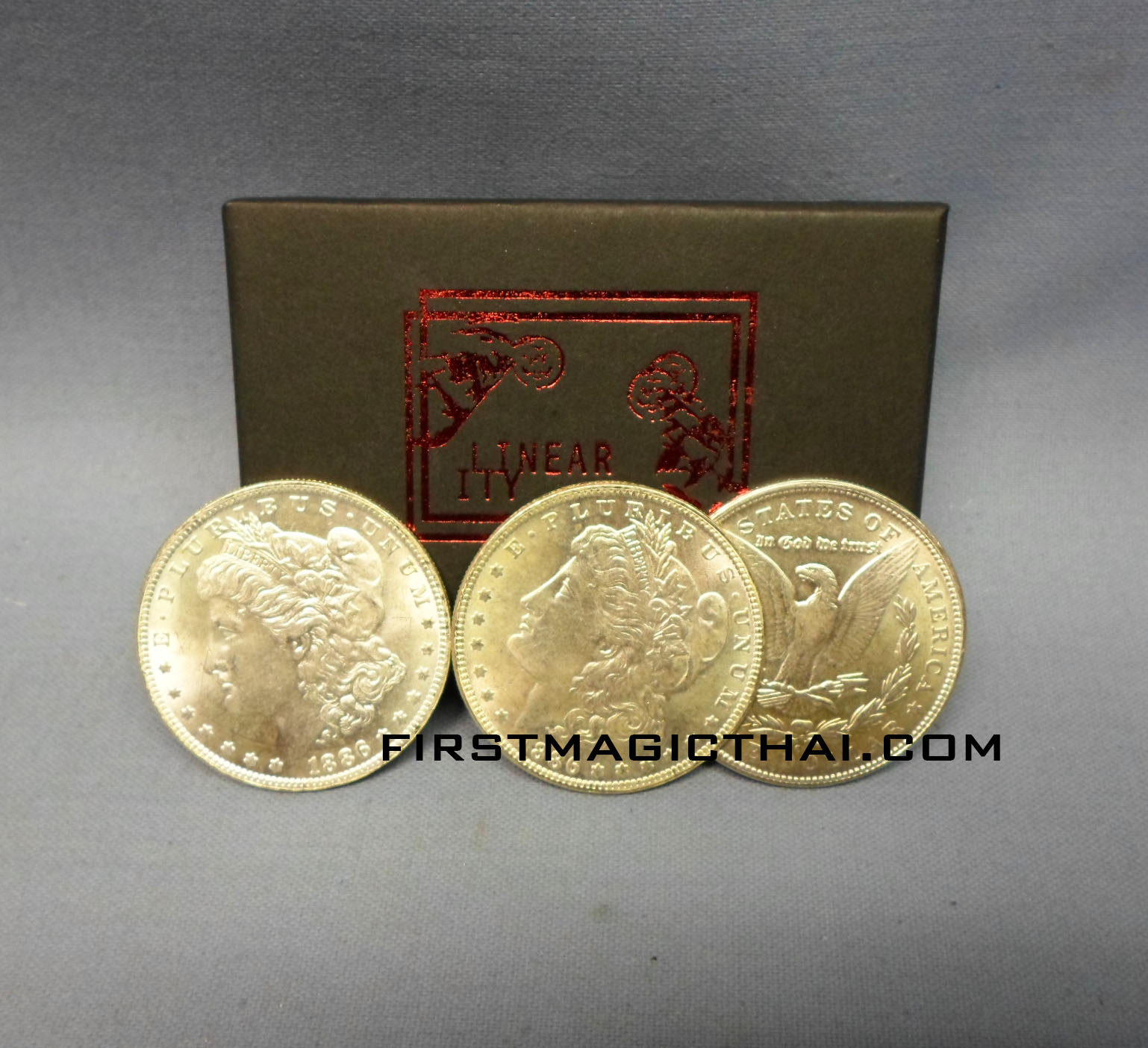 เหรียญ dollar ใหญ่ เป็น เหรียญจีน 3 สี / Super Triple Coin performed
