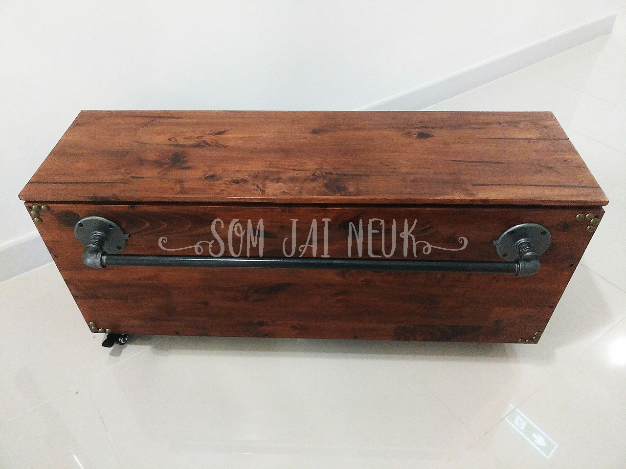 กล่องไม้โต๊ะกลางอเนกประสงค์ ตอบโจทย์พื้นที่ใช้สอยจำกัด