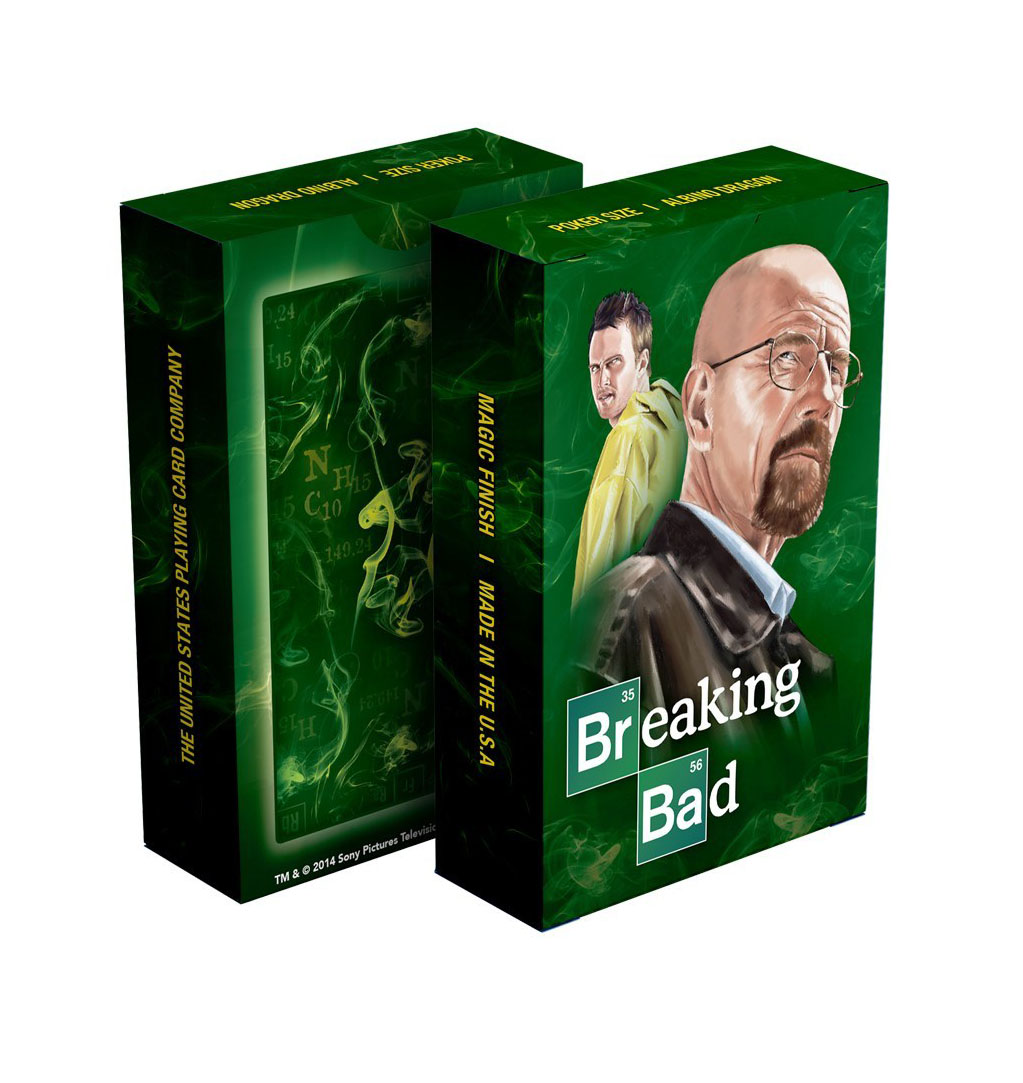 Breaking Bad Green Edition Playing Cards