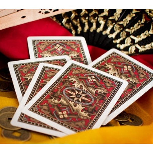 Bicycle Gold Dragon Back Playing Cards