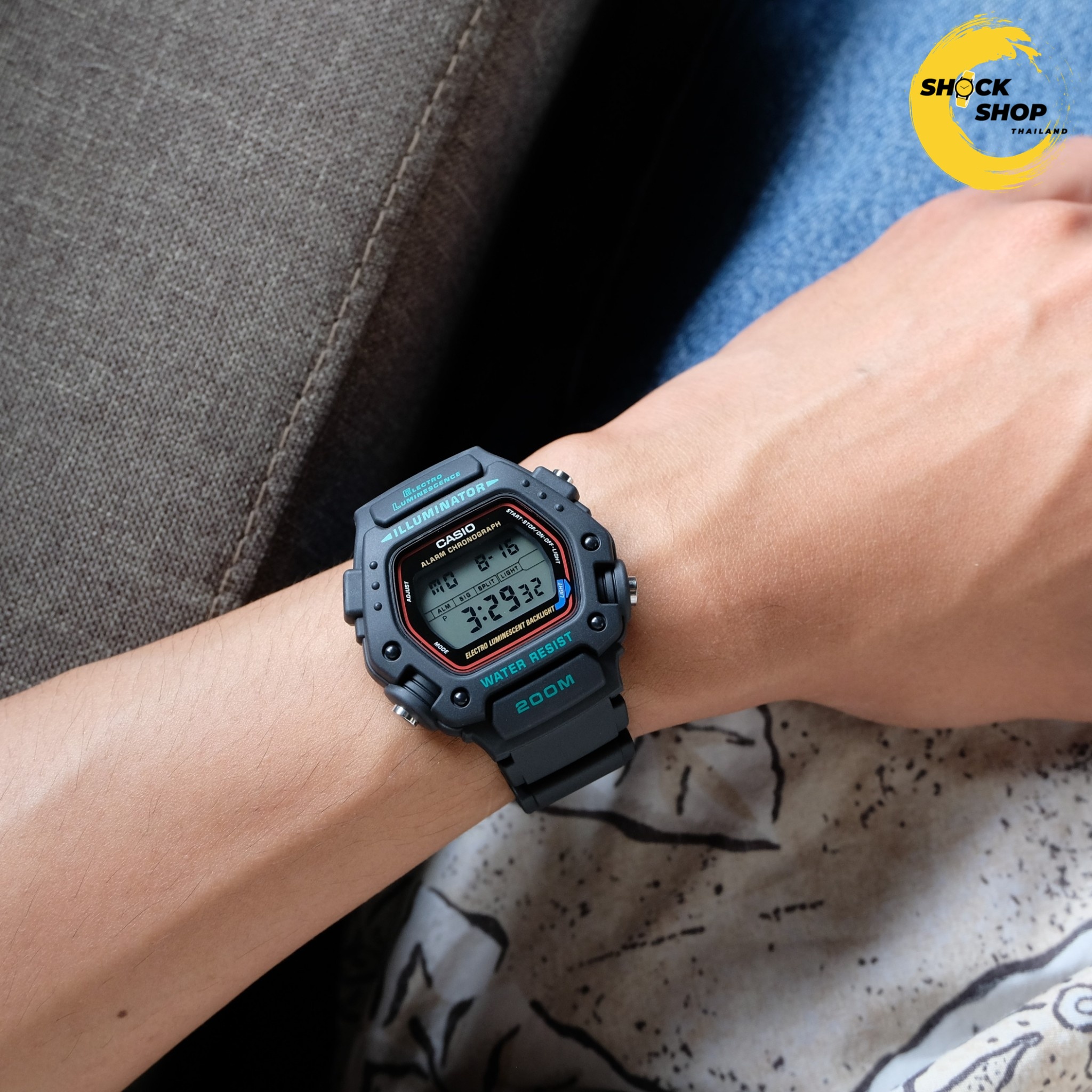 CASIO นาฬิกาผู้ชาย รุ่น DW-290-1VS คาสิโอ