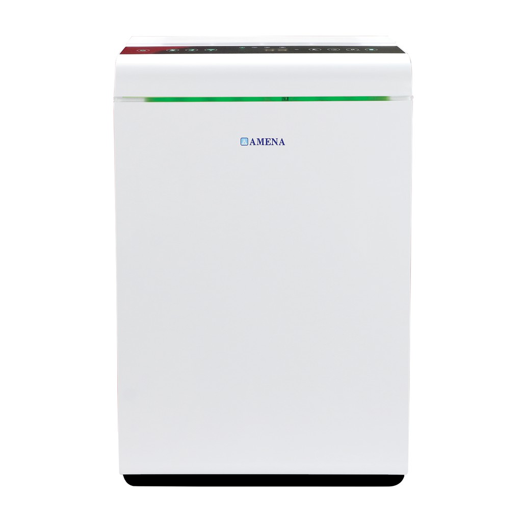 เครื่องฟอกอากาศ AMENA รุ่น AMP-350 ขนาดพื้นที่ 42 ตร.ม. กรอง PM 2.5 ได้ ฟอก 7 ขั้นตอน