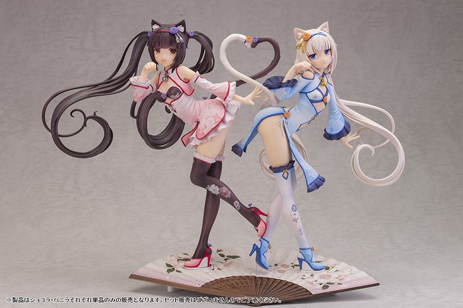 Nekopara Vanilla Chinese Dress edition illustration by Sayori DX Ver.